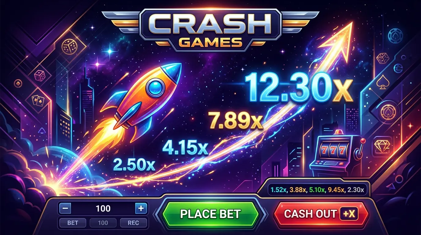 Crash Games bei Golden star casino